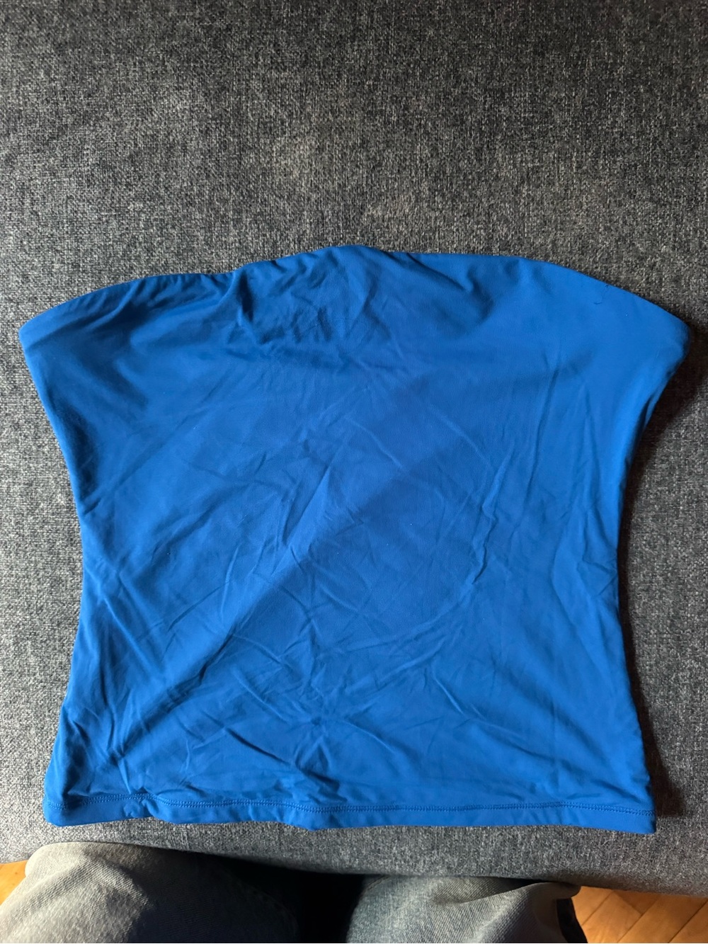 Women’s Strapless Tube Top in Vibrant Blue